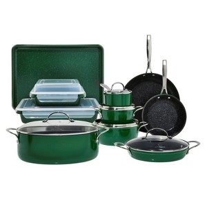 Curtis Stone 17-piece All-Purpose Cookware Set Refurbished - 1 of 4