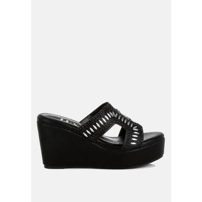 Marnier Diamante & Rhinestone Detail Cut-Out Sandals