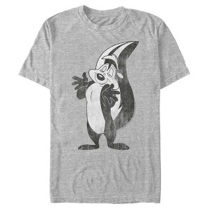 Men's Looney Tunes Pepe Le Pew Retro T-Shirt - 1 of 4