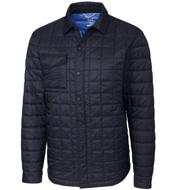 Cutter & Buck Rainier PrimaLoft® Mens Eco Insulated Quilted Shirt Jacket, 1 of 2