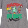 - Hey Arnold! - Holiday Homies Graphic Short Sleeve Fleece Dress - 2 of 4