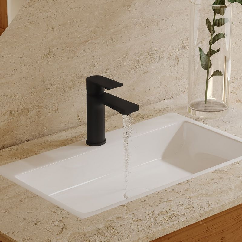 BWE Single-Handle Single-Hole Modern Bathroom Faucet For Sink Drip-Free Vanity Sink Faucet, 3 of 7
