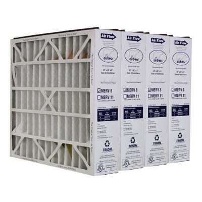 無料発送 20 Bear Air 255649-103 Trion X Target : Pack)  (4 Systems Purification Cleaner Bear Air For Replacement Filter Purifier  Air Performance High 8 Merv Inch 5 X 20 アクセサリー