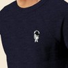 Dalix Astronaut Embroidered Crewneck Fleece Sweatshirt Pullover Mens - 4 of 4