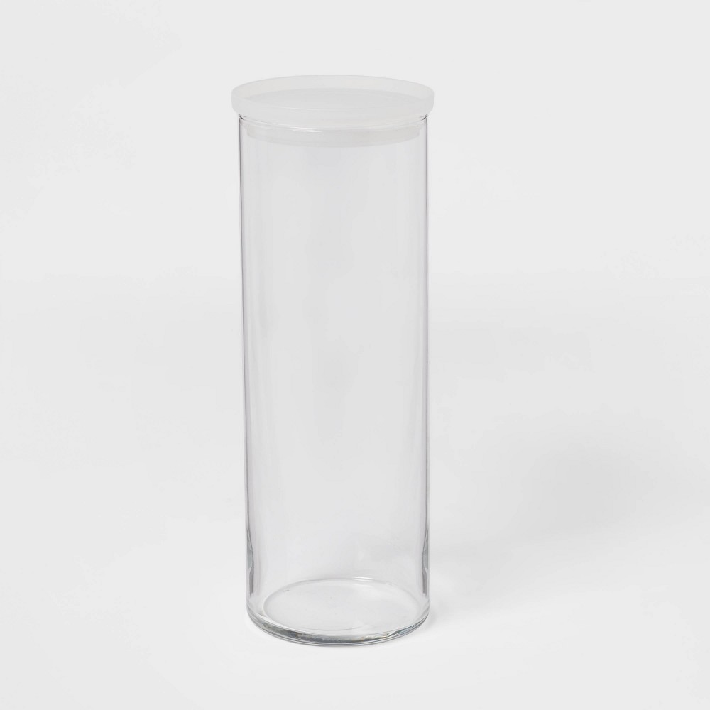 58 fl oz Glass XLarge Stackable Jar with Plastic Lid - Made By Designâ„¢