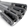 Oster Blakeley 5 Piece Stainless Steel Measuring Spoon Set in Dark Gray with Wood Handles - 3 of 4