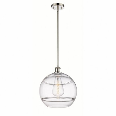 Rochester - 1 Light Stem Hung Mini Pendant In Industrial Style-13.38 Inches Tall and 12 Inches Wide