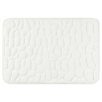 Small Cushion Bath Mat White - Room Essentials™ : Target