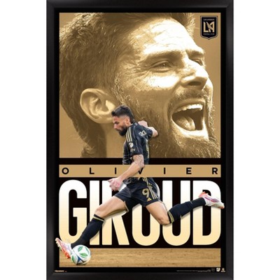 Trends International MLS Los Angeles FC - Olivier Giroud 25 Framed Wall Poster Prints