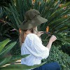 Solaris Unisex Wide Brim UV Sun Protection Hat for Adults, Suit for Outdoor Garden Hiking Safari Beach Travel, Green - 4 of 4