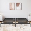 6 Inch Twin Bed Frame No Box Spring Needed, Heavy Duty Metal Platform Bed Frame Twin Size, Black - 3 of 4