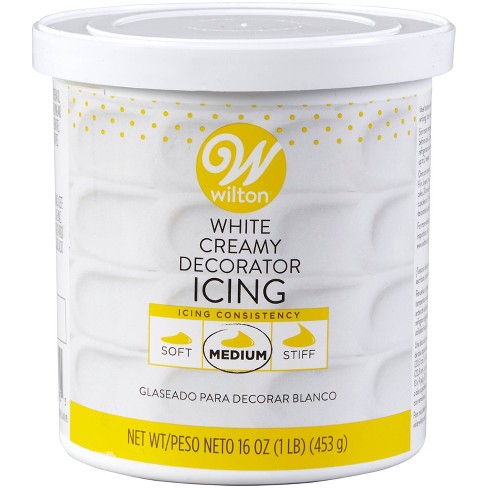 Wilton 16oz Creamy Decorator Icing White Target