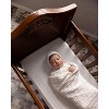 MiniMoi 3 Piece Baby Unisex "Simply Sweet" White 100% Cotton Knit Cardigan Set White NB - 3 of 4