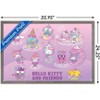 Trends International Hello Kitty and Friends: 24 Dreamland - Group Framed Wall Poster Prints - 3 of 4