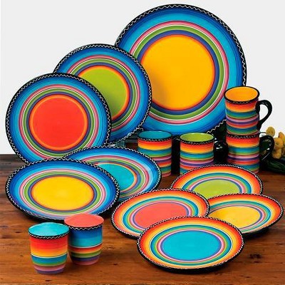 Salad Plate 9" Tequila Sunrise Set of 4 - Certified International, 3 of 4