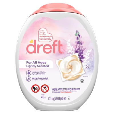 Dreft Original Lightly Scented HE Laundry Detergent Pods