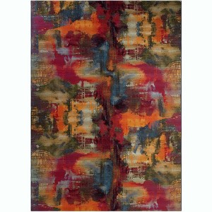 Unique Loom    Outdoor Modern Azera Area Rug - 1 of 4