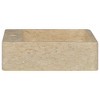 vidaXL Sink Cream 15.7 in.x15.7 in.x4.7 in. Marble - 4 of 4