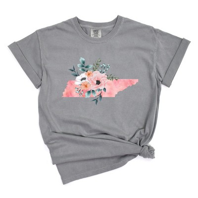 Simply Sage Market Tennessee Watercolor Garment Dyed Tee