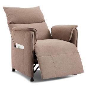 Electric Recliner Chair with Memory Function, Adjustable Single Recliner Sofa Lounge with Remote Control, Home Seating Armchair, Fabric - 1 of 4
