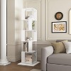 Hommoo 5 tier Rotating Bookshelf - 4 of 4