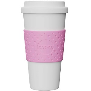 Copco Acadia 16 Ounce Double Walled Insulated Hot or Cold Travel Mug Spill Resistant Lid - 1 of 4