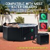 AMERLIFE Inflatable Cold Plunge Tub for Athletes, Portable Ice Bath with Insulated Lid, Non-Slip Mat, Chiller Compatible for Full-Body Recovery - 3 of 4