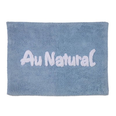 Au Natural Skyway Bath Rug Blue - Lemon Tree