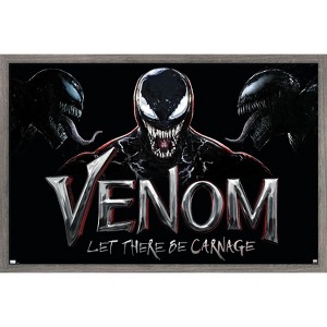 Trends International Marvel Venom: Let There be Carnage - Collage Framed Wall Poster Prints - 1 of 4