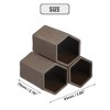 Unique Bargains Resin Aquarium Hideaway Rock Cave Fish Tank Decoration Brown 2.76''x3.66''x3.74'' - 4 of 4
