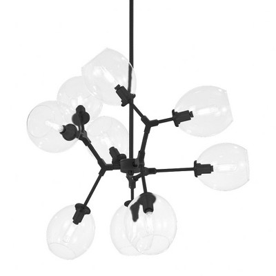 George Kovacs Lighting Nexpo 9 - Light Chandelier in  Coal