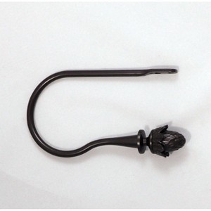 Zinc Acorn Window Curtain Drapery Holdback Tie-back - 5 Finishes - 1 of 1