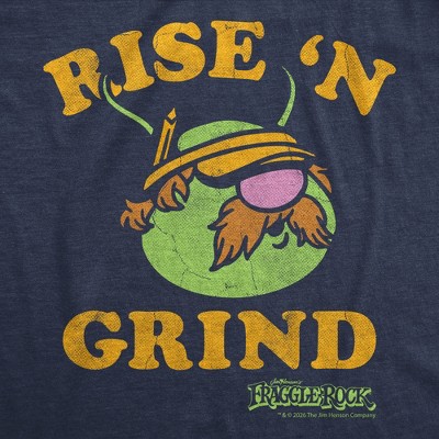 Мужские футболки Crazy Dog T-Shirts, Inc. Mens Funny T Shirts Rise N Grind Doozer Jim Henson's Fraggle Rock Tee For Men - Crazy Dog Men's T Shirt With Movie Sayings Navy M — фото 2