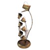 Design Toscano Garden Tea Party Cascading Metal Sculptural Fountain - Bronze - 3 of 4