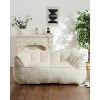 Lazy Sofa Double Bean Bag Sleepable Comfy Floor Loveseat, Giant Beanbag Lounger for Bedroom Balcony Dormitory Game Room - 3 of 4