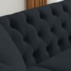 CAVINAS Sectional Sofa, Modern Memory Foam Couch, Chair Bed Sleeper with Roll-up Armrests for Adults for Living Room, Bedroom - 3 of 4