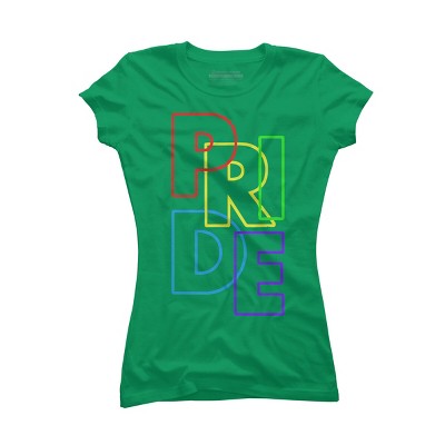 Adult Design By Humans Pride Sleek Text By MANGAZaB T-Shirt