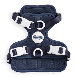THE LICKER STORE Arlo Adjustable Soft Padded No Pull Pet Harness with 3 Buckles and 3 Leash Clips - 1 of 4