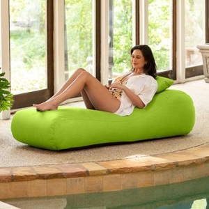 Arlo Outdoor Bean Bag Sun Lounger - Pool and Patio Chaise Recliner - 1 of 4
