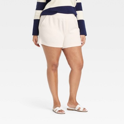 Women's High-Rise Sandwash Pull-On Shorts - A New Day™