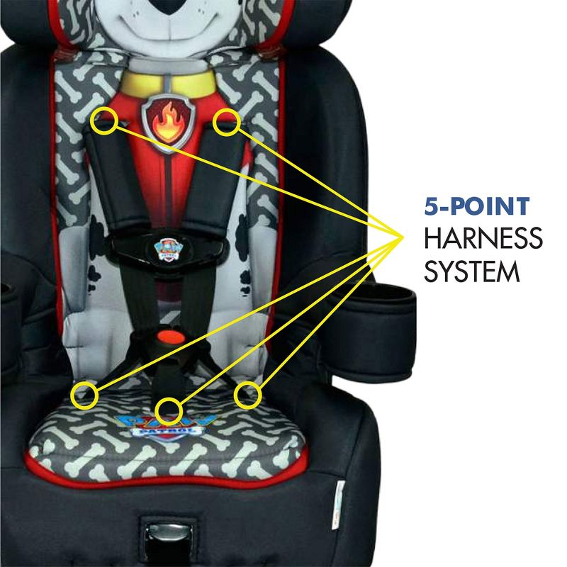 KidsEmbrace Combination 5 Point Harness Booster Car Seat, 2 of 11
