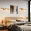 POWLIG Modern Vanity Light with Clear Glass Shades | Bathroom Fixture for Mirror, Bedroom & Living Room | Easy to Install - 3 of 4