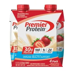 Premier Protein 30g Protein Shake - Strawberries & Cream - 11 fl oz/4pk