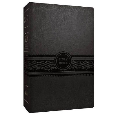 Personal Size Large Print Bible-Mev - by  Passio (Hardcover)