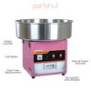 PartyHut PartyHut Large Commercial Cotton Candy Machine Party Candy Floss Maker Pink - 3 of 4