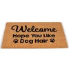 BirdRock Home Dog Hair Coir Front Door & Entry Doormat - 18" x 30" - 2 of 4