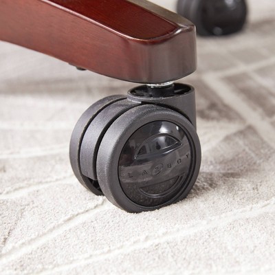 Brown Leather High Back Swivel Executive Office Chair