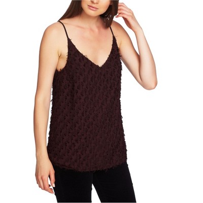 1.STATE Womens Fringed Cami Tank Top