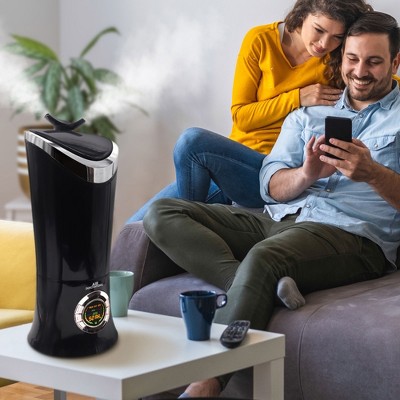 Air Innovations Black Ultrasonic Cool Mist Digital Humidifier with Aromatherapy