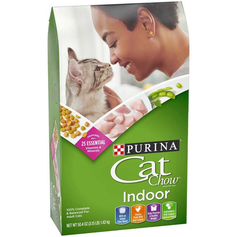 Purina Cat Chow Indoor with Chicken Adult Complete & Balanced Dry Cat Food, 5 of 7